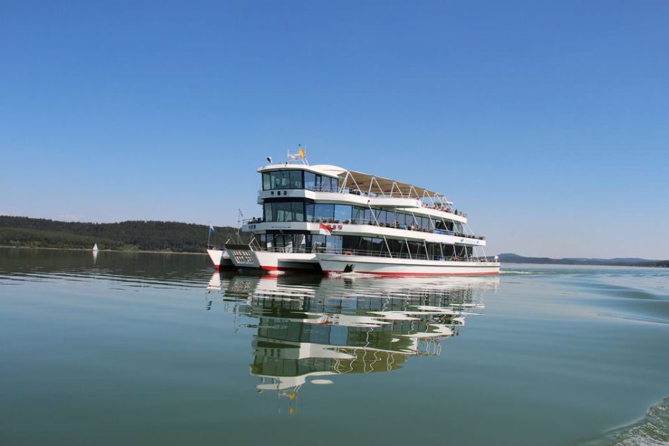 Brombachsee: Boat Tour on the Trimaran MS Brombachsee - The Trimaran MS Brombachsee