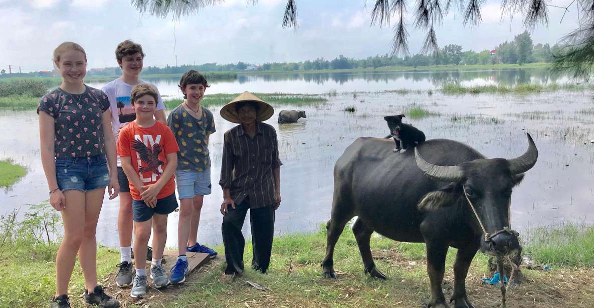 Buffalo Riding, Basket Boat and Cooking Class: Hoian/Da Nang - Detailed Itinerary