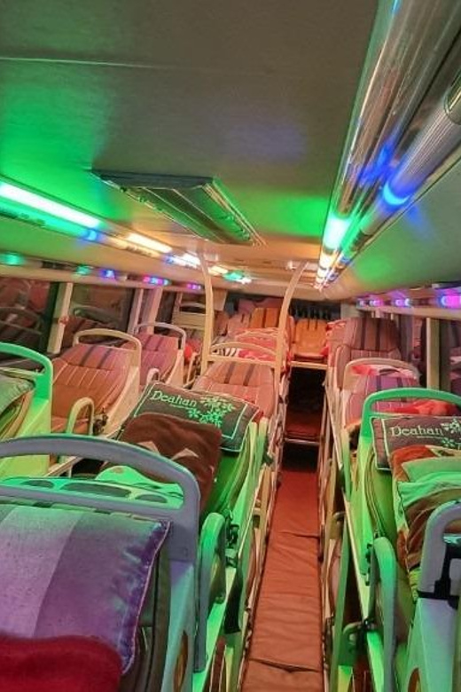 Bus Cat Ba Island to Ha Giang City by Sleeping Bus. - Transportation Details