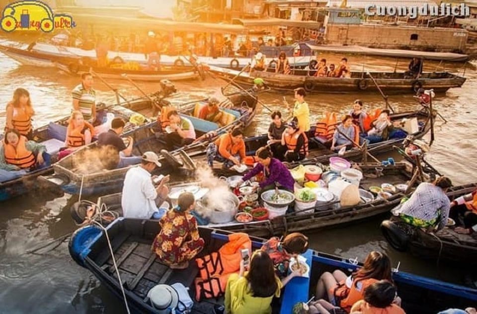 Cai Rang Famous Floating Market in Can Tho - Cai Rang Floating Market Experience