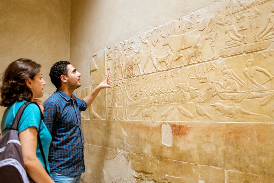 Cairo/Giza: Pyramids, Memphis, and Sakkara Day Tour - Knowledgeable Guides