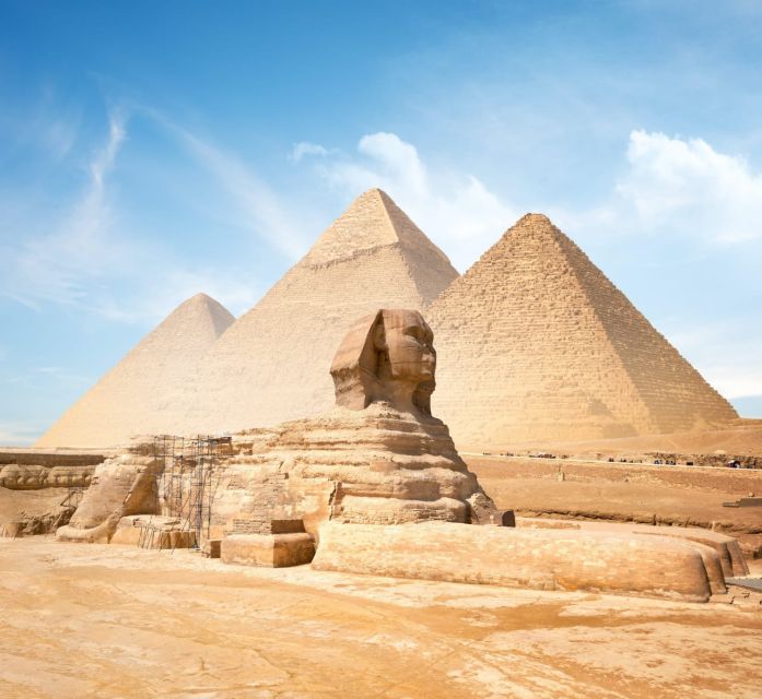 Cairo:Tour to Pyramids,The Egyptian Museum, &Khan El Khalili - Visit the Pyramids