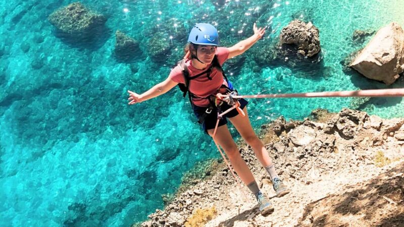 Cala Biriala: Abseiling in the Gulf of Orosei - Technical Details