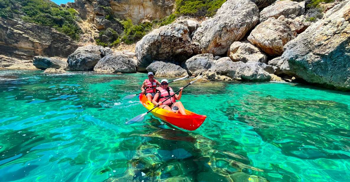 Cala Granadella: Cala En Caló Sea Cave Snorkel & Kayak Tour - Snorkeling and Marine Life