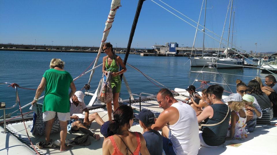 Cambrils/Salou: Coastline Catamaran 2h With Drinks, Pickup - Inclusions