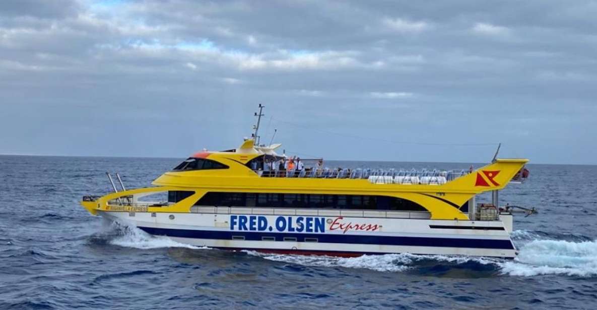 Canary Islands: Ferry Ticket Lanzarote/Fuerteventura - Journey Details