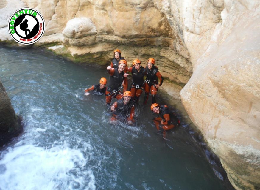 Canyoning Initiation Teruel - Itinerary Details