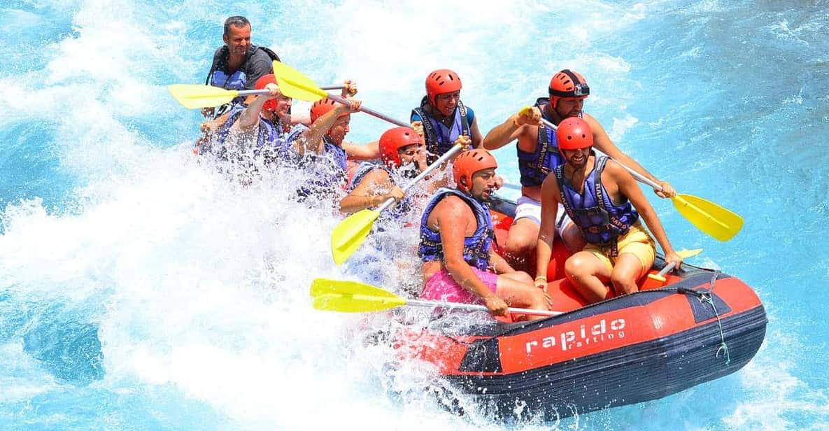 Canyoning Rafting Tour With Lunch And Transfer From Alanya - Safety and Equipment