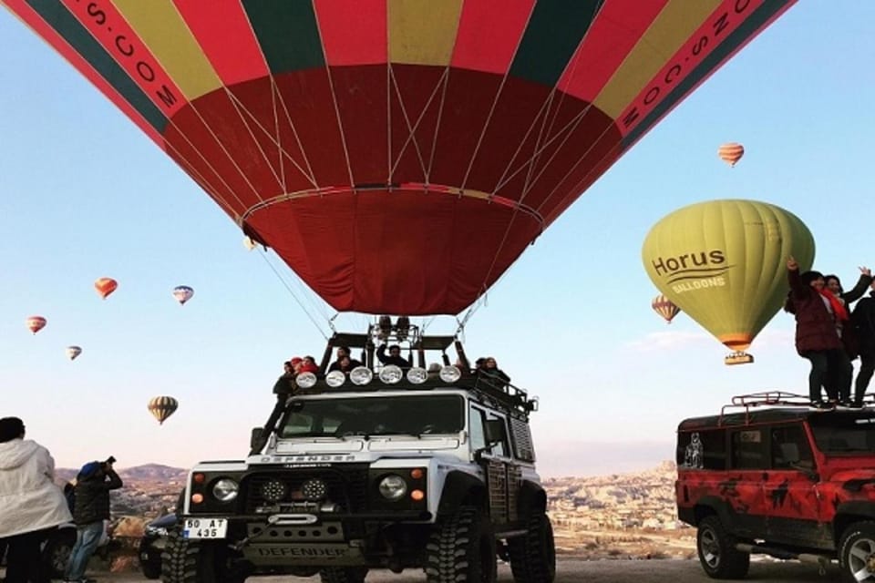 Cappadocia: 4x4 Jeep Safari Sunset and Sunrise - Itinerary Highlights