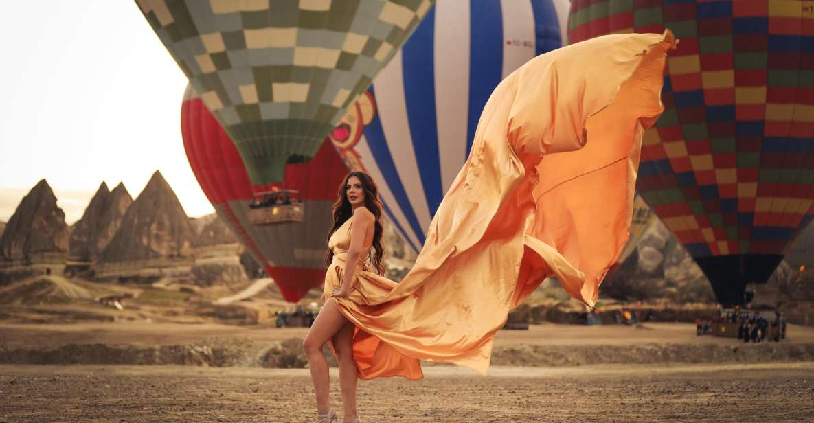 Cappadocia: Private Flying Dress Photoshoot at Sunrise - Highlights of the Photoshoot