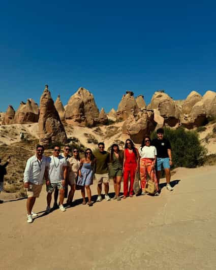 Cappadocia Red Tour With Lunch and Guided in Spanish - Pickup and Drop-off Information