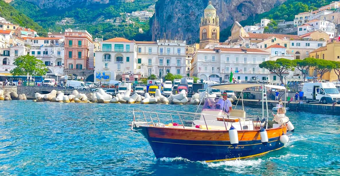 Capri Private Boat Tour From Positano or Praiano - Included Amenities