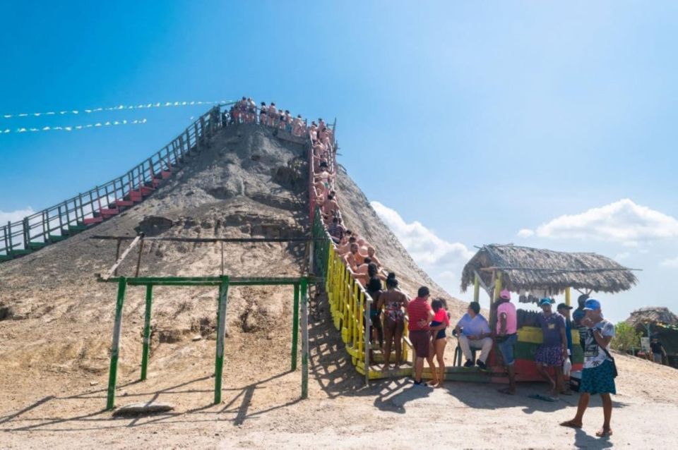 Cartagena: Mud Volcano Tour With Lunch, Pool, and Beach - Itinerary Details