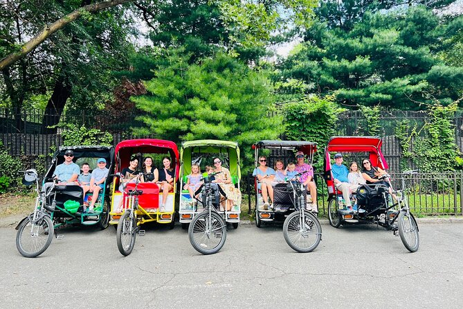 Central Park Film Spots Pedicab Tour - Pedicab Experience