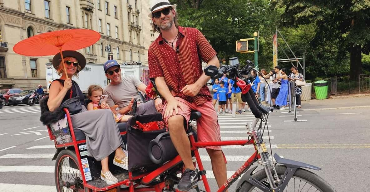 Central Park Pedicab Tours With New York Pedicab Services - Tour Logistics