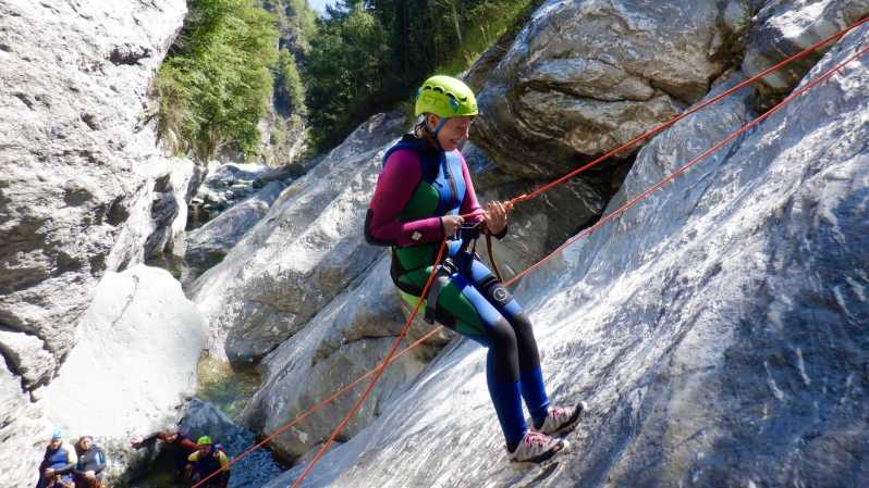 Champdepraz:Canyoning Sporting Spirit in the Chalamy Torrent - Safety Protocols and Equipment