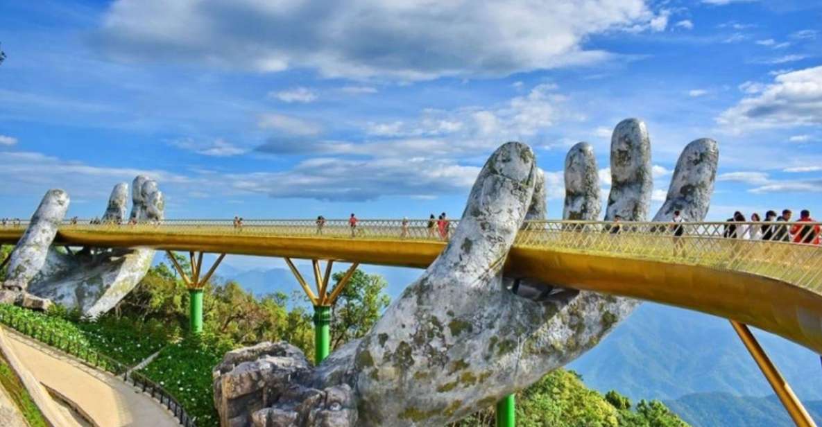 Chan May Port to Golden Bridge- BaNa Hills -Marble Mountain - Experience Ba Na Hills