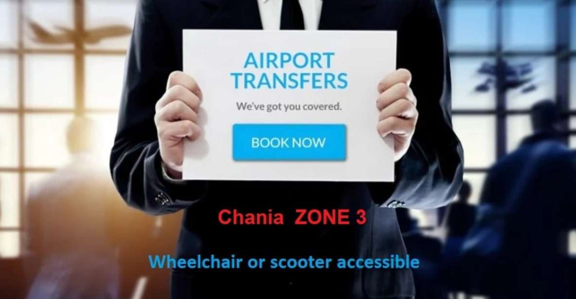 Chania Airport (Chq) To/From Chania Suburbs- Zone 3 - Booking Process