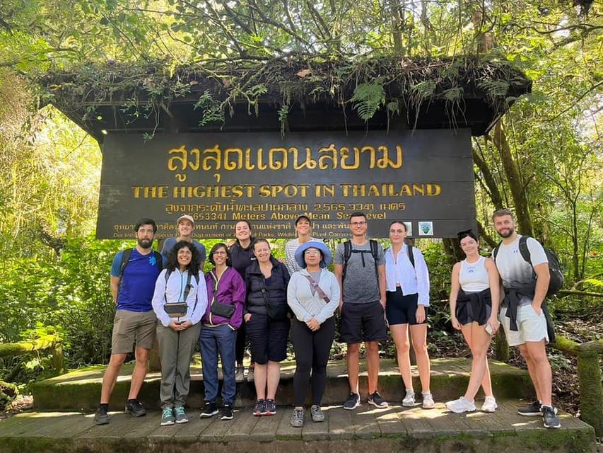 Chiang Mai: Doi Inthanon National Park Sightseeing - Inclusion Details