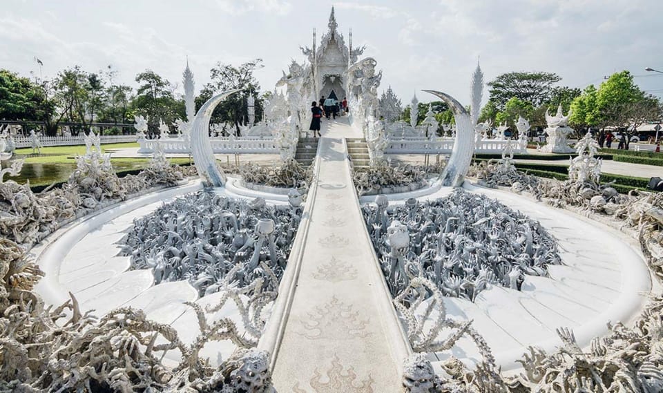 Chiang Rai Temples Tour:White & Blue & Red Temples - White Temple Description