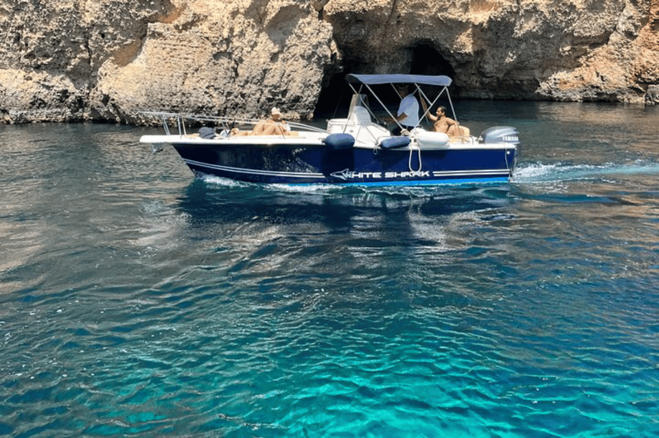 Cirkewwa/Mgarr: Blue and Crystal Lagoon Private Boat Charter - Convenient Pickup Locations