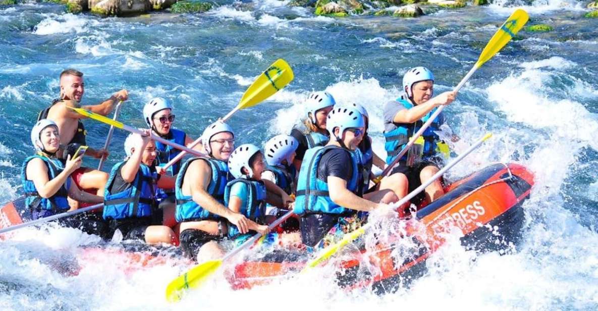 City of Side: Whitewater Rafting With Lunch - Pricing Information