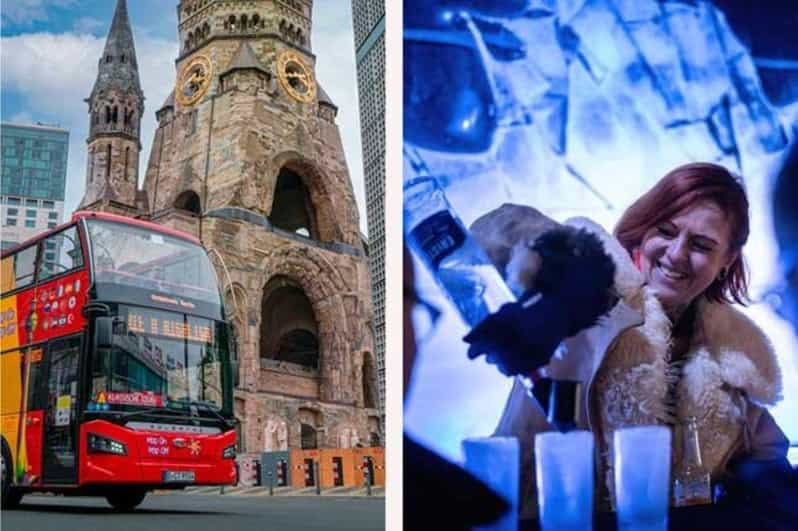 City Sightseeing Berlin: HOHO Bus - All Lines (A+B) & Icebar - Classic Tour (A-Tour)