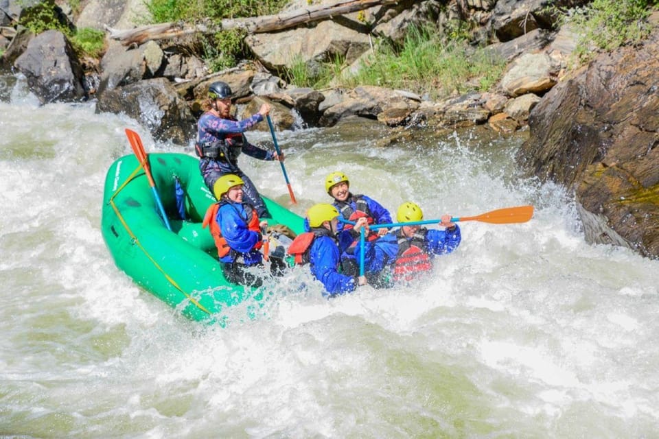 Clear Creek, Colorado: Advanced Whitewater Rafting - Booking Information