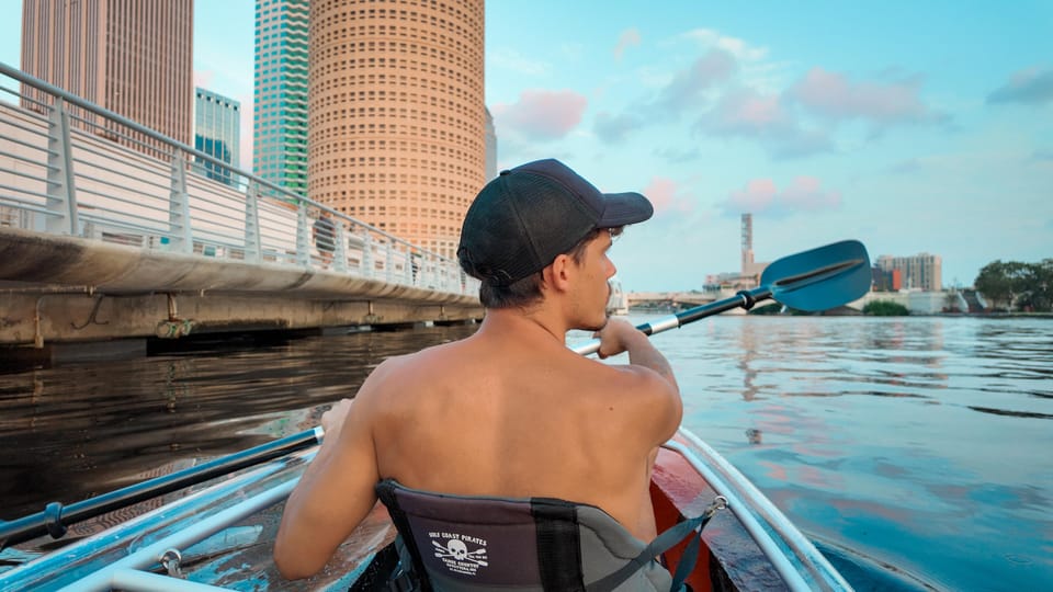 Clear Kayaking Glow Tour - Riverwalk Tampa - Inclusions