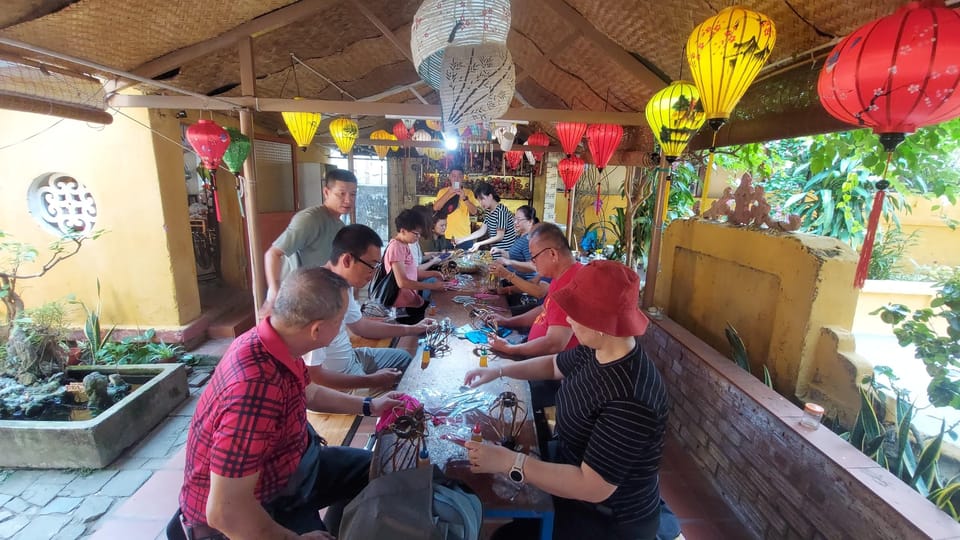 COCONUT JUNGLE BASKET BOAT, LANTERN MAKING From Danang/Họian - Pickup and Drop-off Locations