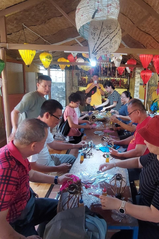 COCONUT JUNGLE - BASKET BOAT - LANTERN MAKING FROM DANANG - Pickup and Travel