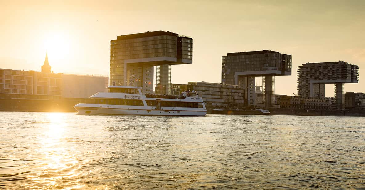 Cologne: 2-Hour Evening Cruise on the Rhine River - Sights Along the River