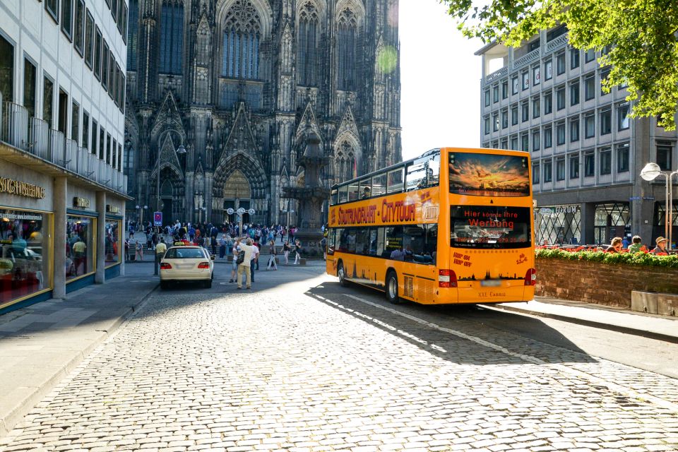 Cologne: 24h Hop-On Hop-Off Sightseeing Bus Ticket - Itinerary and Key Stops