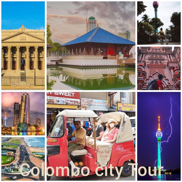 Colombo Private Tuk Tuk City Tour (Morning and Evening) - Inclusions