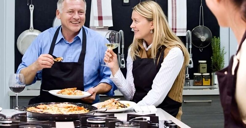 Cook & Celebrate: Malagas Authentic Paella Cooking Class - Class Inclusions