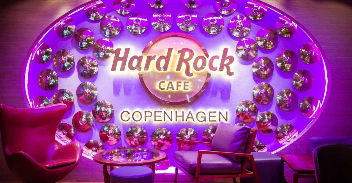 Copenhagen: Hard Rock Cafe With Set Menu for Lunch or Dinner - Gold Menu Options