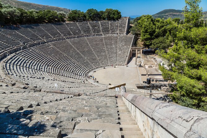 Corinnt Canal, Epidaurus, Nafplio and Mycenae, Private Day Tour - Ancient Theatre of Epidaurus