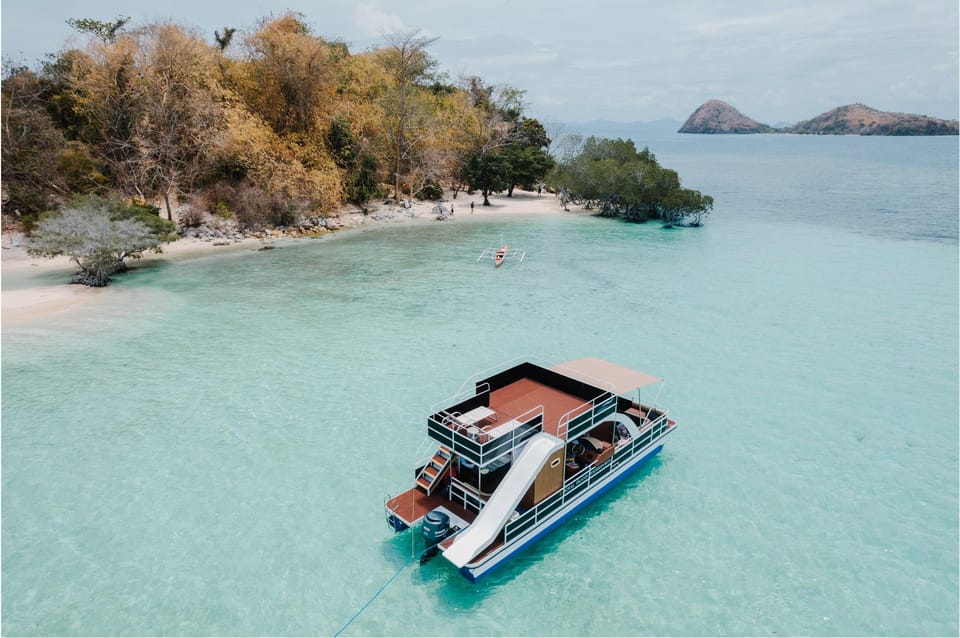 Coron Island Hopping: via Private Double Deck Party Boat - Inclusions