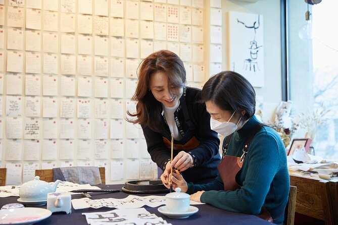 Create a Korean Calligraphy Scroll With Jeongju in Insadong Seoul - Materials Provided