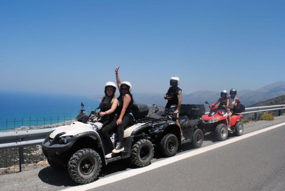 Crete: Quad Off-Road Tour to Villages With Hotel Transfers - Inclusions and Exclusions