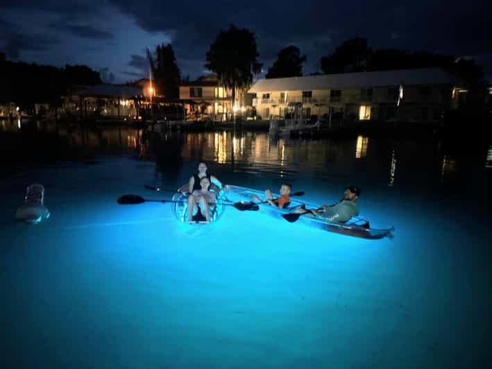 Crystal River Clear Kayak Sunset & Night Glow Tour - Tour Experience