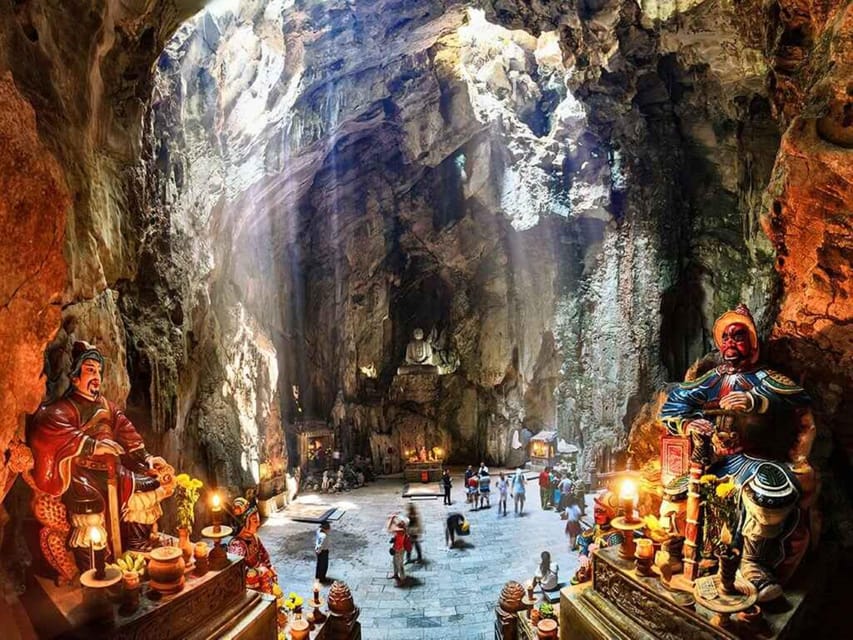 DA NANG: Marble & Monkey Mountain, Am Phu Cave Sunset Trip - Pickup and Drop-off Information