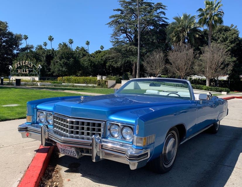 Discover LA in a 1973 Cadillac Eldorado Convertible - Unique Experience