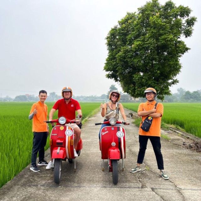 Discover the Beauty of Hanoi Countryside Half Day by Vespa - Itinerary Details