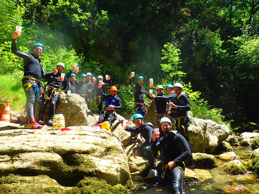 Discovery of The Lower Part Of Furon Canyon - Highlights of the Canyoning Experience