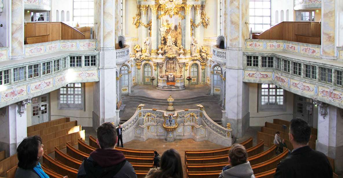 Dresden: Church of Our Lady Guided Tour of Gallery - Unique Features of the Tour