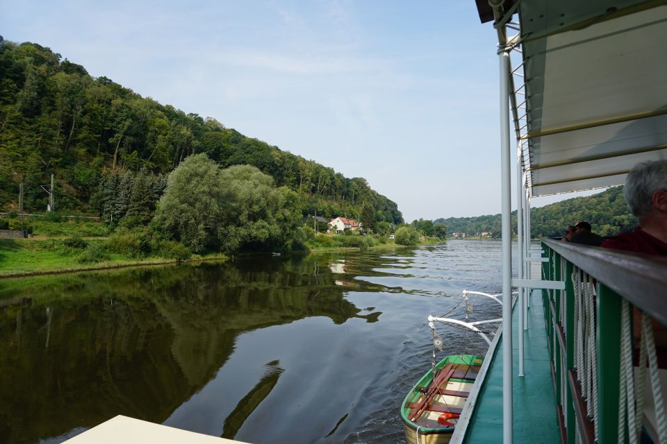 Dresden: Königstein Fortress Paddle Steamer Cruise - Tour Inclusions and Options