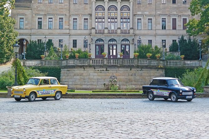 Dresden Live-Guided Self-Drive Trabi Safari City XXL Tour 2h15min - Tour Highlights