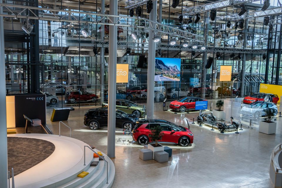 Dresden: Tour of VWs Transparent Factory - Language Options Available