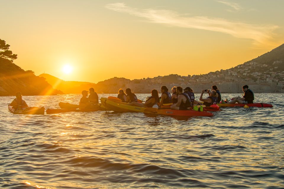 Dubrovnik: Guided Sunset Sea Kayaking With Snacks and Wine - Pricing and Cancellation